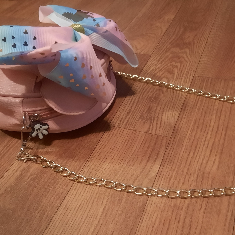 SOLD Minnie Mouse Purse,Interchangeable Bow
